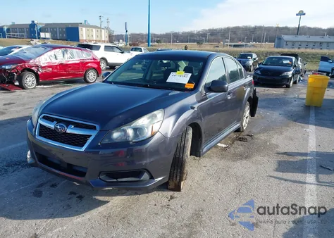 2013 Subaru Legacy 2.5I Premium из США, поврежденный, VIN 4S3BMBB67D3023211